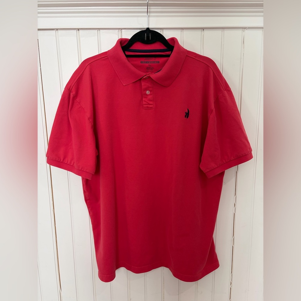 Johnnie-O Prep-Performance Red Polo Shirt (XL)